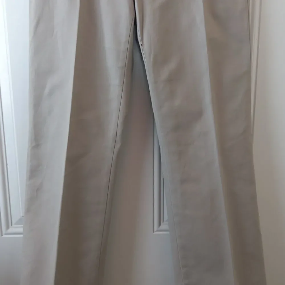 Banana Republic khaki Jackson fit cuffed pants